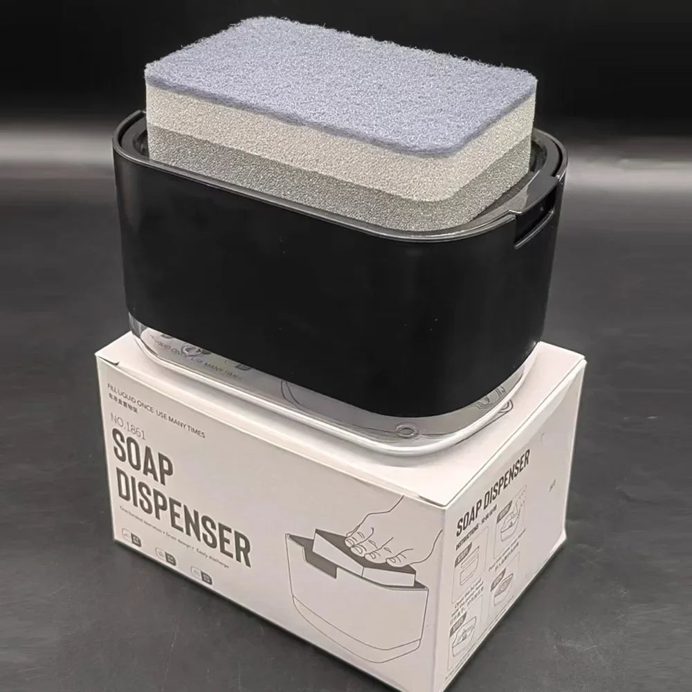 CleanEase Soap & Sponge Station