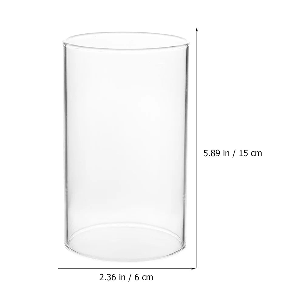 Glass Cylinder Candle Holder - Borosilicate
