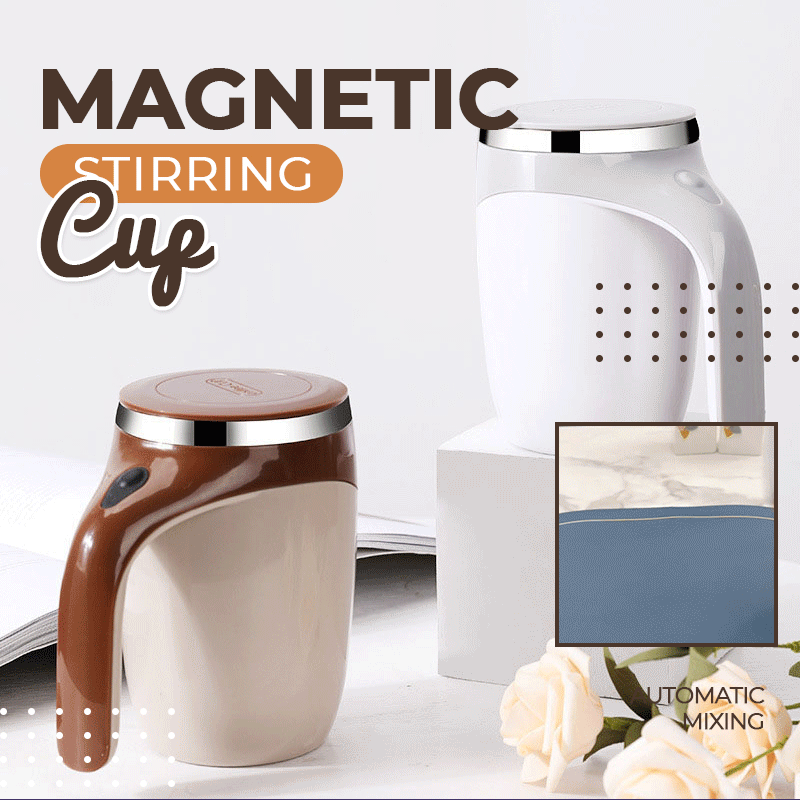 Self-Stirring Coffee Mug: Automatic Mixing for Coffee & Tea | Gifts for Coffee Lovers