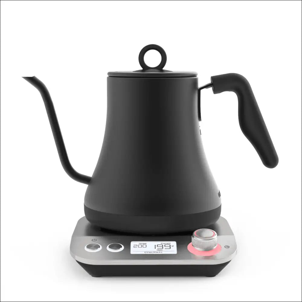 Chefio Gooseneck Kettle: Electric Kettle for Pour Over Coffee & Tea | Precise Temperature Control & Gooseneck Spout