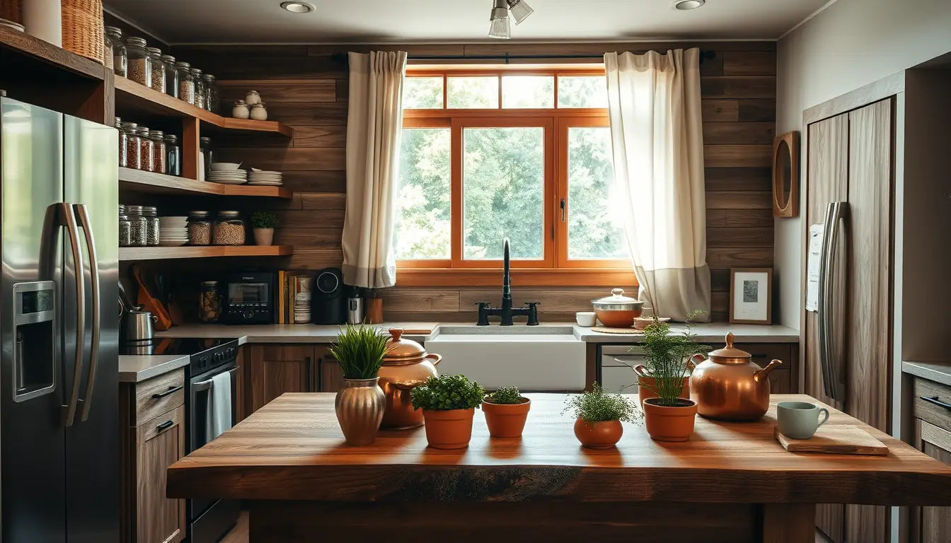 Embracing Modern Rustic Home Decor Trend 2024 – Chefio