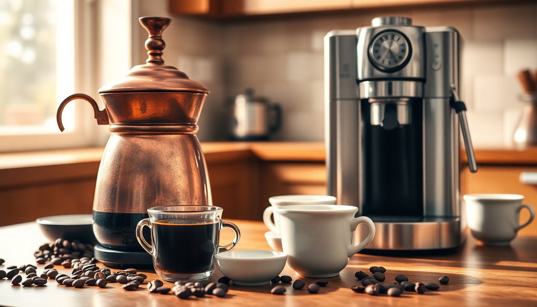 Turkish Coffee vs. Espresso: Which Maker is Right for You? - Chefio