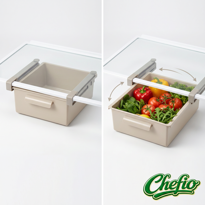 SnapFresh Organizer - Refrigerator Storage Drawers | Fridge Organizers