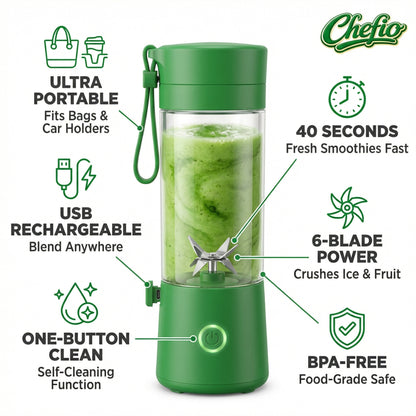 JuiceJet Mini™ Portable Blender - Chefio