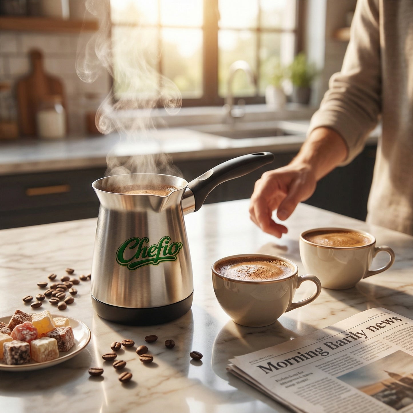 Brewmaster Espresso Turkish Coffee Maker | Authentic Greek Coffee - Chefio