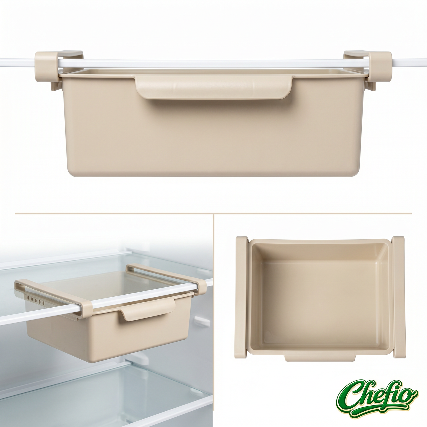 SnapFresh Organizer - Refrigerator Storage Drawers | Fridge Organizers