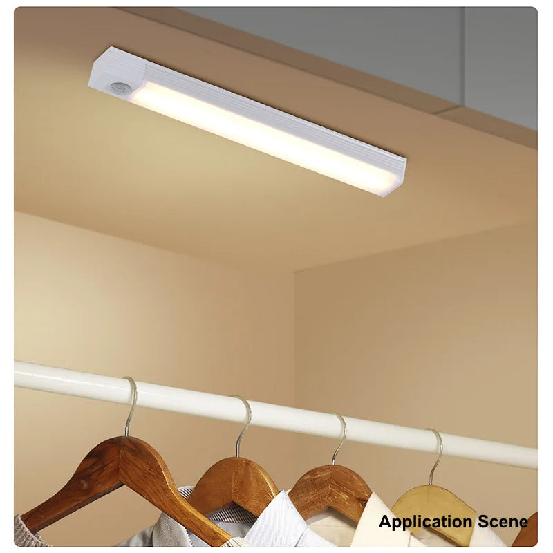 Motion Sensor LED Bar Light USB Rechargeable - 10cm