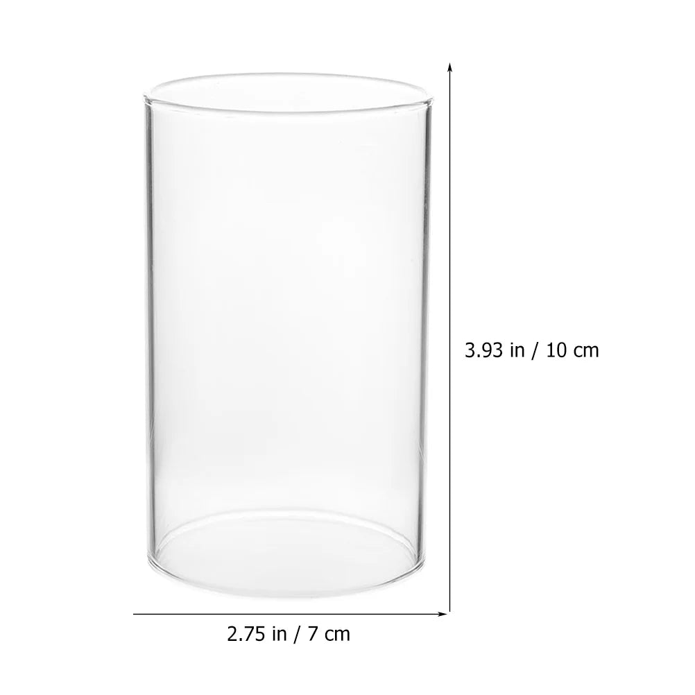 Glass Cylinder Candle Holder - Borosilicate