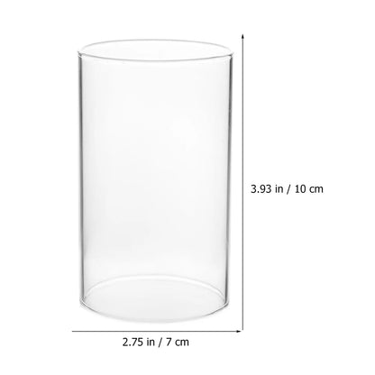 Glass Cylinder Candle Holder - Borosilicate