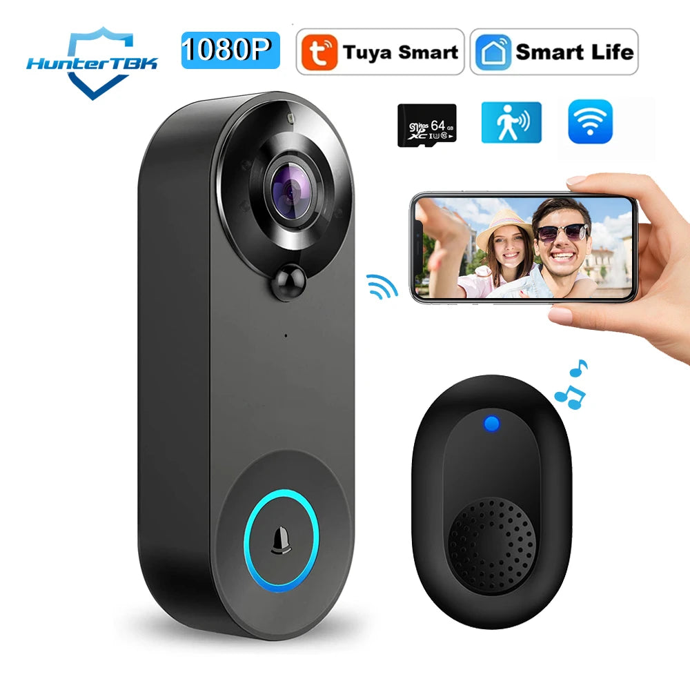1080P WiFi Smart Wireless Video Doorbell Camera