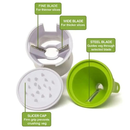 Heavy Duty Vegetable Spiralizer - Green
