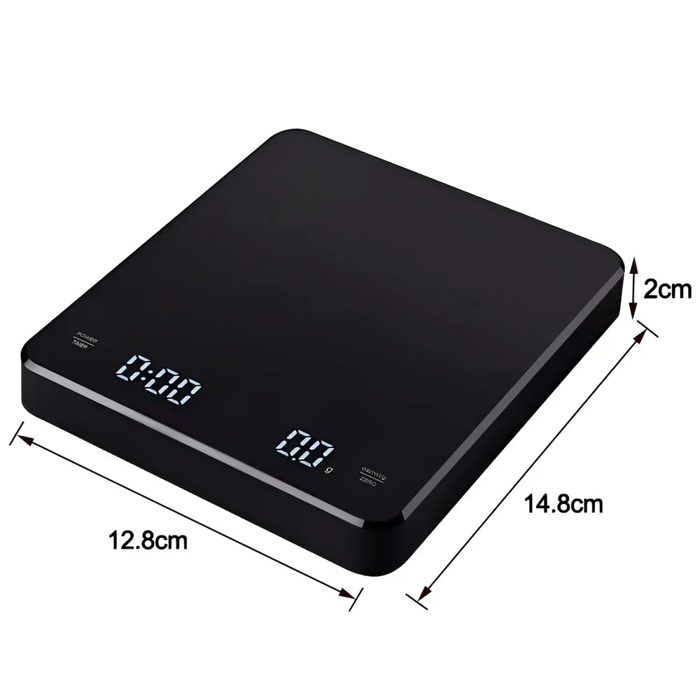 Electronic Coffee Scale with Timer - 0.1g