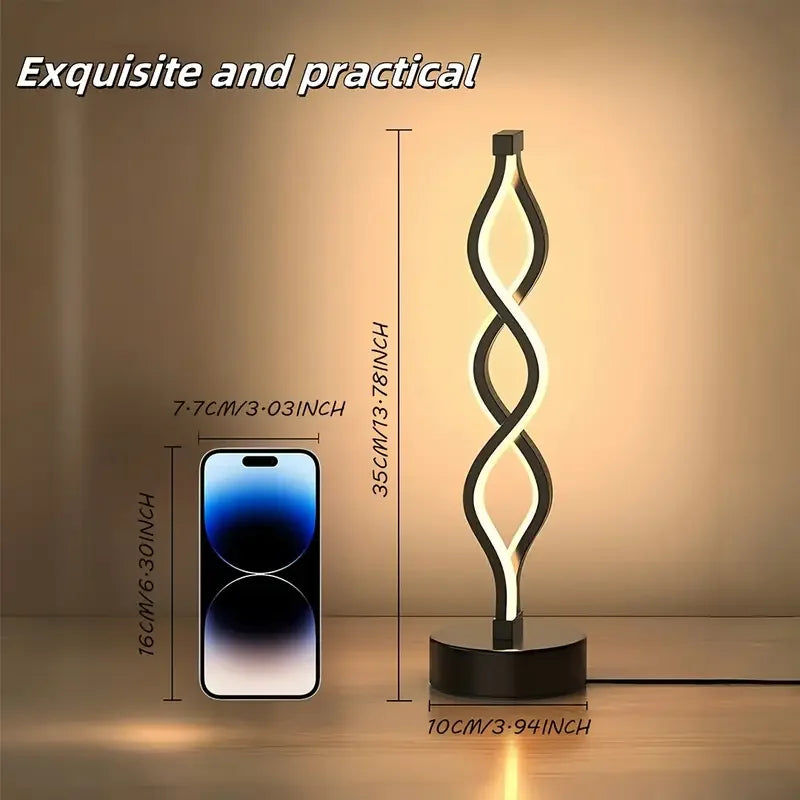 LED Desk Lamp - USB Powered Color Changing Adjustable