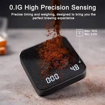 Electronic Coffee Scale with Timer - 0.1g
