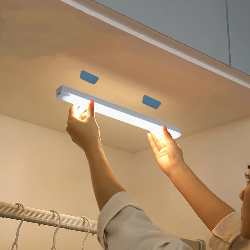 Motion Sensor LED Bar Light USB Rechargeable - 10cm