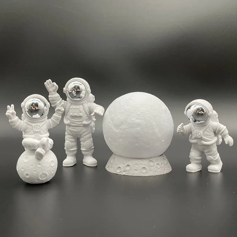 Spaceman Astronaut Ornament Set - Room Decor