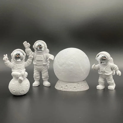 Spaceman Astronaut Ornament Set - Room Decor