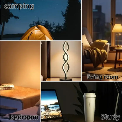 LED Desk Lamp - USB Powered Color Changing Adjustable