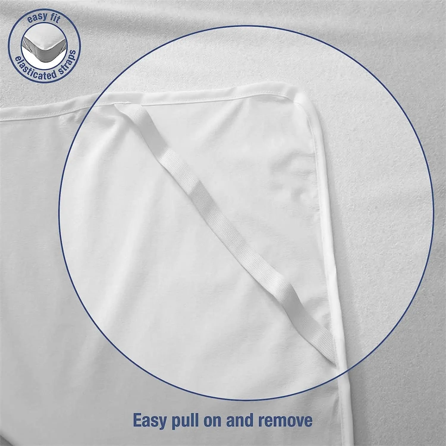 Chefio™ Cotton Terry Waterproof Mattress Cover