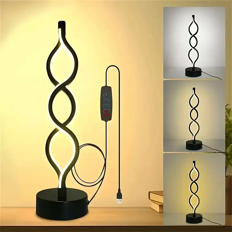 LED Desk Lamp - USB Powered Color Changing Adjustable