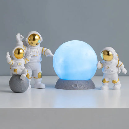 Spaceman Astronaut Ornament Set - Room Decor