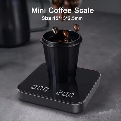 Electronic Coffee Scale with Timer - 0.1g