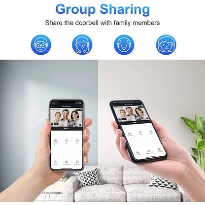 1080P WiFi Smart Wireless Video Doorbell Camera