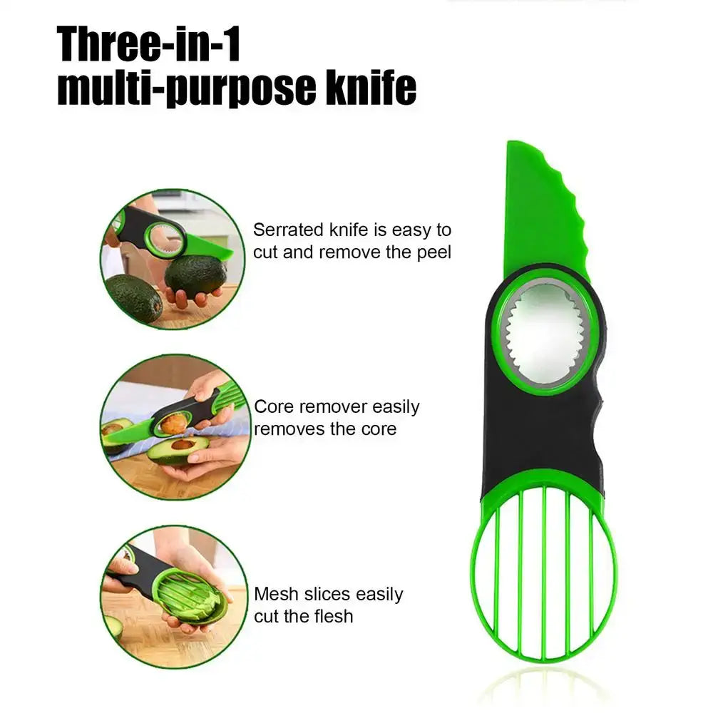 Avocado Slicer Tool Multifunctional Fruit Cutter Portable