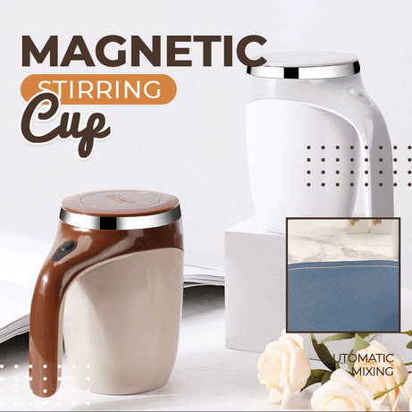 Self-Stirring Coffee Mug: Automatic Mixing for Coffee & Tea | Gifts for Coffee Lovers