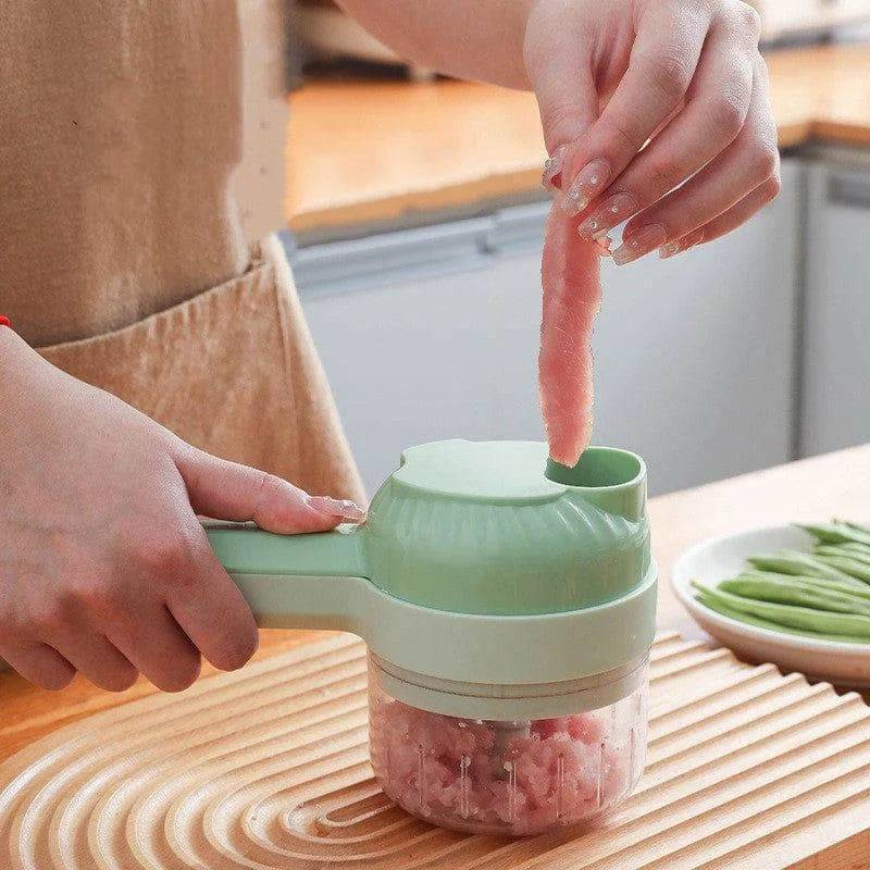 Handheld Vegetable Slicer among creative and innovative kitchen gadgets, perfect for home decor and must-have kitchen tools6