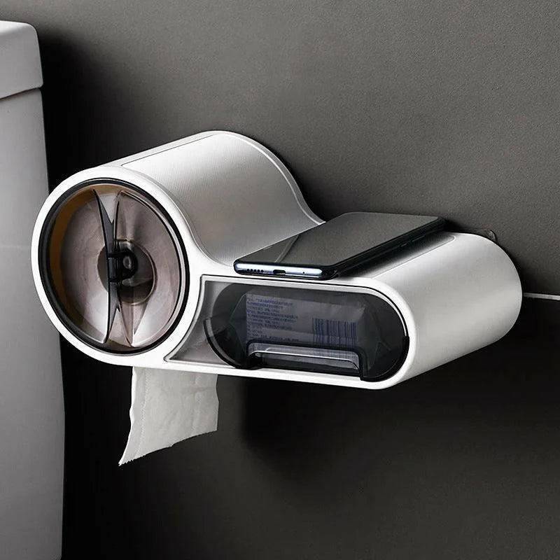 Multifunctional Toilet Paper Holder | Bathroom Tissue Holder - Premium Home &amp; Kitchen from Chefio - Just $39.99! Shop now at Chefio