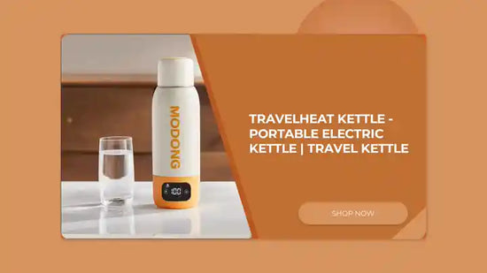 TravelHeat Kettle - Portable Electric Kettle | Travel Kettle by@Outfy