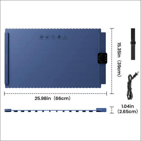 Electric Warming Tray Mat: Smart Food Warmer with Temperature Control - Keep Food Hot & Delicious!