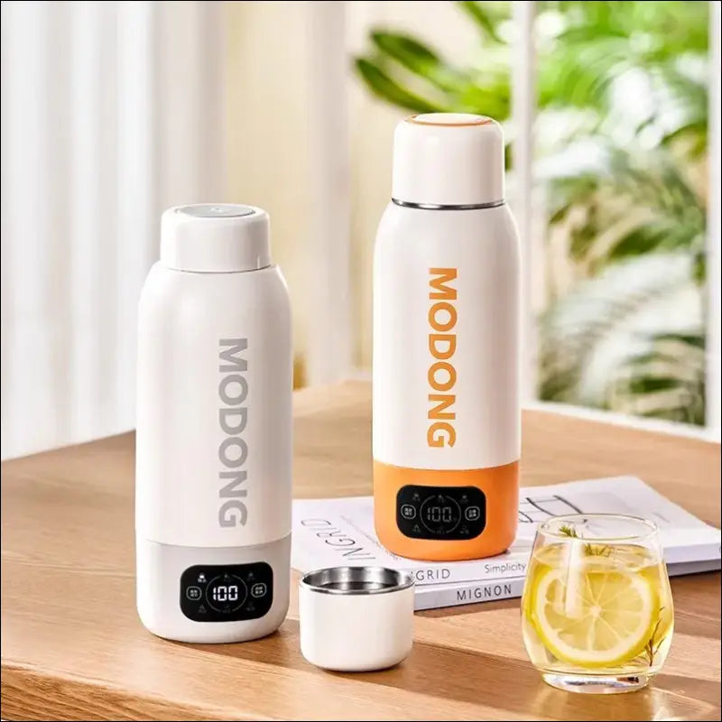 Portable Electric Kettle: Travel Kettle with Temperature Control & Digital Display - Perfect for Hot Water On-The-Go!