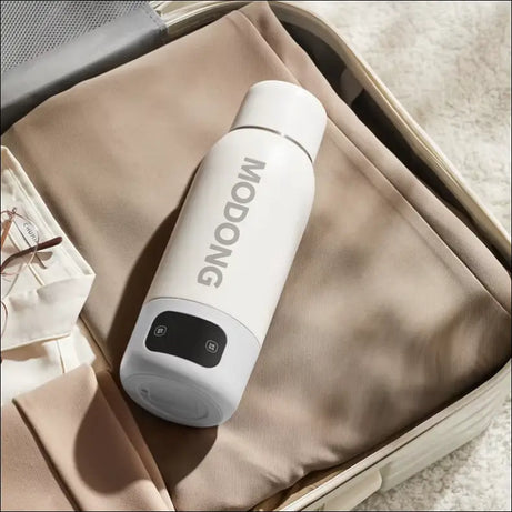 Chefio TravelHeat Kettle: Portable Electric Kettle for Hot Water On-The-Go. Packaged in Suitcase. Travel Ready